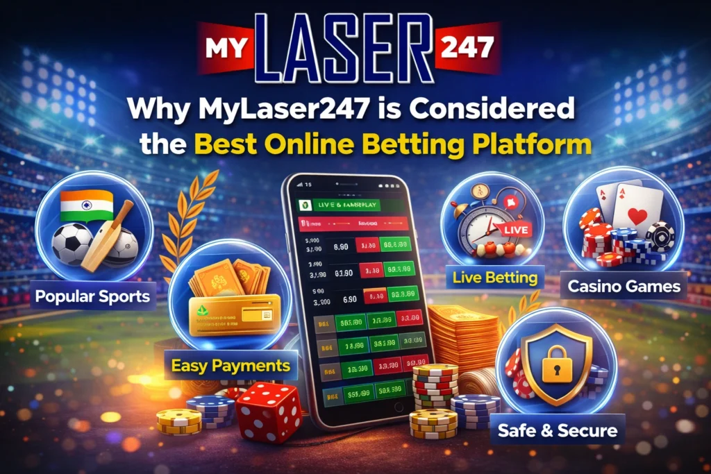 Why MyLaser247 is considered the best online betting platform with secure betting, fast payments and live betting features